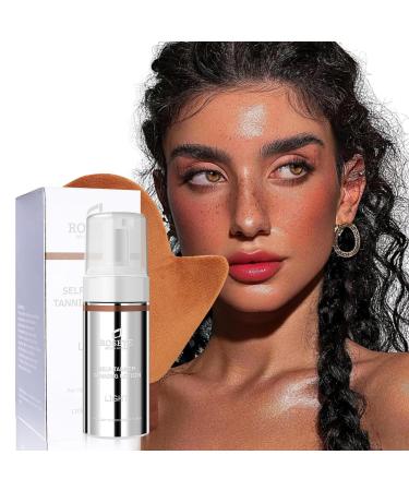 Cr me autobronzante pour le visage et le corps pour les tons de peau clairs moyens acc l rateur de bronzage cr me solaire