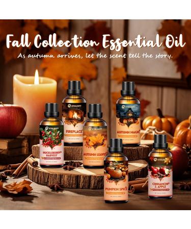 Cinnamon Apple Essential Oil, 100ml Fall Essential Oil for Diffusers for Home, Autumn Scented Oils for Candle & Soap Making, Bath Bombs, Massage - 3.38FL.OZ Cinnamon Apple 3.38 Fl Oz (Pack of 1) - Buy Online on GoSupps.com