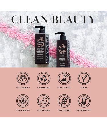 Saphira Mineral Moisturizing Shampoo & Conditioner - Hydrating Sulfate-Free Nourishing for Dry Damaged & Color-Treated Hair - Pack of 2 (4.25 Fl Oz - Buy Online on GoSupps.com