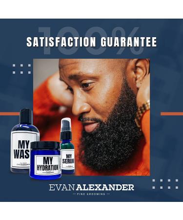 Evan Alexander Grooming MY Beginner's Beard Kit - Hydrates, Moisturizes, and Promotes Beard Growth - Easy-to-Use Grooming Set for Men - Includes MY Serum - Great Fragrance - Buy Online on GoSupps.com
