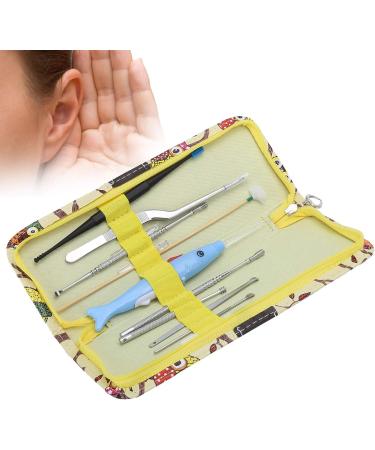 Stainless Steel Ear Pick Spoon Set for Ear Wax Removal and Cleaning - Buy Online on GoSupps.com