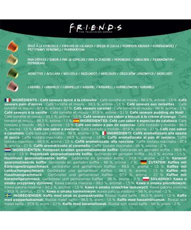 Friends Christmas Coffee Advent Calendar 2023 | Nespresso Compatible | Festive Xmas Coffee Capsules - Buy Online on GoSupps.com