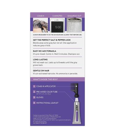 Just for Men Touch of Gray Light Brown Hair Color T-25 - Comb-In 1.4 oz - Buy Online on GoSupps.com