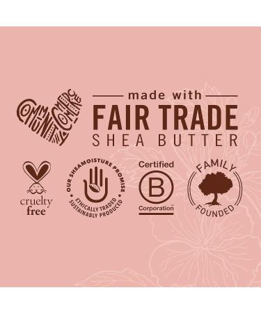 Shea Moisture Coconut & Hibiscus Curling Gel Souffle 326ml - No Silicones/Sulphates - for Thick Curly Hair - Buy Online on GoSupps.com
