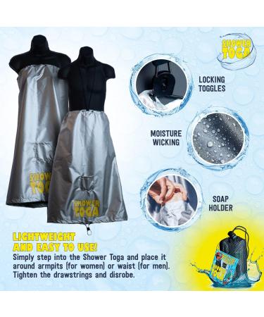 Shower Toga: Portable Shower Curtain for RV, Camping & Outdoor Activities - Buy Online on GoSupps.com