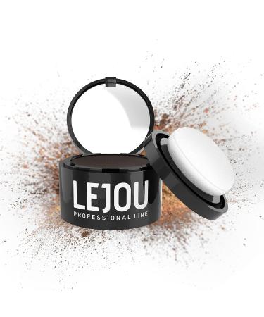 LEJOU Root Powder for Hair & Beard - Dark Blonde Waterproof Hair Makeup - Conceal Hairline in Seconds - 4g - Buy Online on GoSupps.com