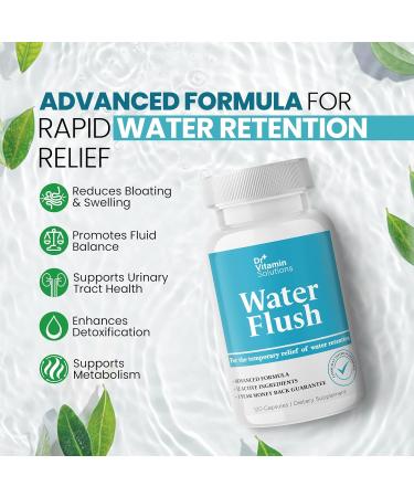DR. Vitamin Nighttime Fat Burner Supplements with Diuretic Water Pills for Weight Control- Water Retention Pills for Women & Men - 120 Caps - Buy Online on GoSupps.com