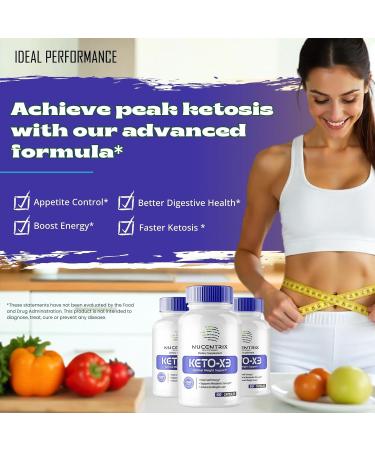 Nucentrix Keto Capsules Nucentrix Advanced Formula Supplement Pills - Maximum Strength Nucen Trix Health and Wellness Capsules All Natural Keto Pills Nucen Trix Keto Reviews (5 Pack) - Buy Online on GoSupps.com