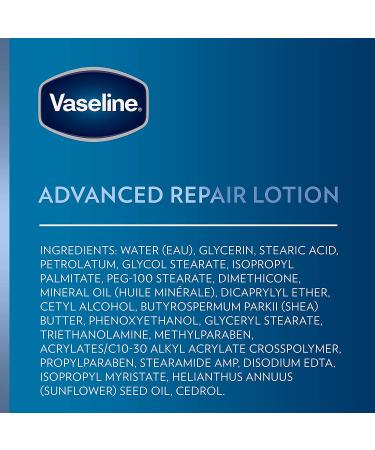 Vaseline Intensive Care Advanced Repair Unscented Body Lotion 20.3 oz - Pack of 3 - Buy Online on GoSupps.com