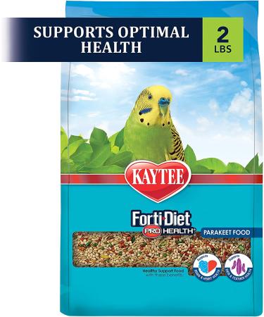 Kaytee Forti-Diet Pro Health Parakeet Food - Nutrient-Rich Formula for Vibrant Birds - Buy Online on GoSupps.com
