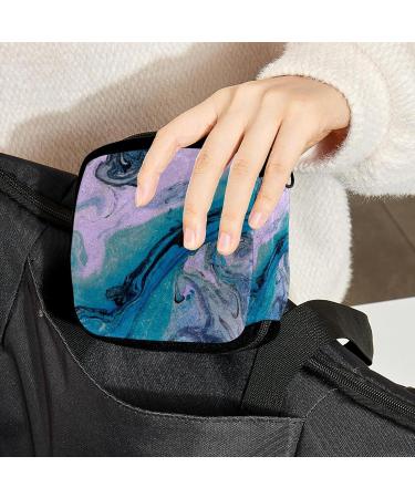 GIAPB Period Bag - Abstract Ink Marbling Color231 | Sanitary Napkin Storage & Pad Holder - Buy Online on GoSupps.com