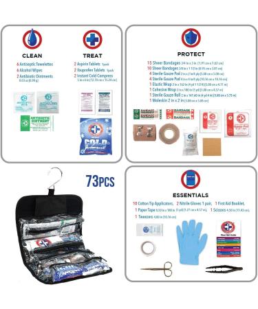 73-Piece Coachs and Team Sports First Aid Kit - Be Smart Get Prepared - Buy Online on GoSupps.com