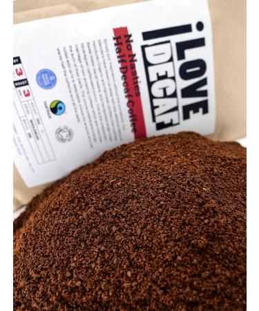 Low Caffeine No Nasties Swiss Water Half Decaf Ground Coffee 250g Half Decaf No Nasties Swiss Water Coffee 250 g (Pack of 1) - Buy Online on GoSupps.com