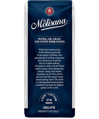 La Molisana Fusilli N.28 450g - Buy Online on GoSupps.com