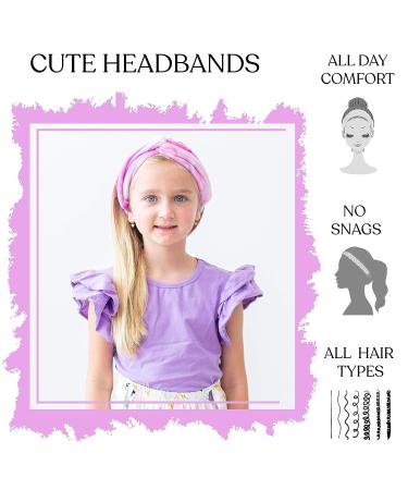 4 Pack Tie Dye Spa Headbands for Girls - Soft Non-Slip Turban Headwraps - Stretch Tie-Dye Hair Accessories - Sleepover Party Essential - Buy Online on GoSupps.com