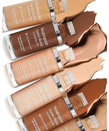 Neutrogena Hydro Boost Hydrating Tint 1.0 fl. oz - Soft Beige | Hyaluronic Acid Lightweight Water Gel Foundation - Buy Online on GoSupps.com
