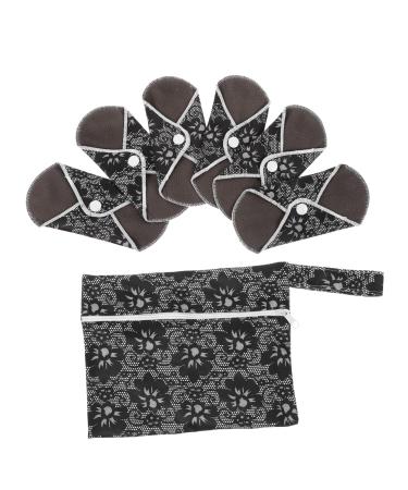 Minkissy 24-piece ankle towel set fabric menstrual pads women's suit reusable women's suits mat menstrual inserts leak-proof the outer layer is printed waterproof