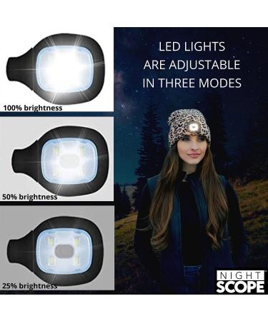 Night Scout Rechargeable LED Beanie - Blue | One Size - Buy Online on GoSupps.com