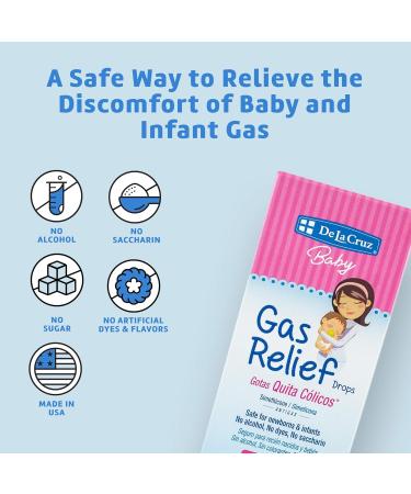 De La Cruz Gas Drops and Diaper Rash Cream Bundle for Babies | Fast Relief - Buy Online on GoSupps.com