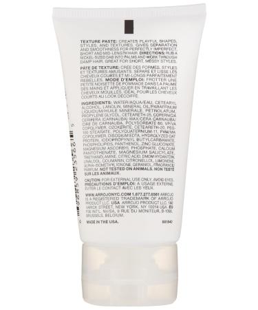 ARROJO Texture Hair Paste - Matte Finish Styling for Men & Women | Mid-Hold Molding Paste with Vitamin B5 & Oat Proteins - 1.7 Fl Oz - Buy Online on GoSupps.com