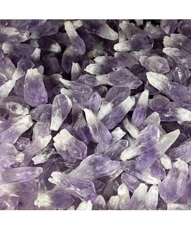 Crystal Natural Amethyst Cluster Rough Gravel Rock Crystal Raw Gemstone Decoration (Size : 1KG)