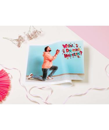 XL PREMIUM fondant cake topper with your own photo Edible cake image A sugar image for birthdays and much more Dimensions 40 x 28 cm