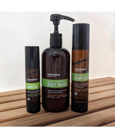 Mambino Organics Moisture Me Body Oil | Organic Hydrating Skin Care with Shea Almond & Pomegranate | Cruelty-Free | 2 fl oz - Buy Online on GoSupps.com