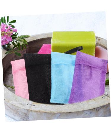 Baluue 4pcs Soap Bag Soap Holder Soap Bar Storage Soap Pouch for Shower Soap Net Shampoo Bar Bag Nylon - Buy Online on GoSupps.com