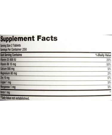 Kirkland Signature Calcium Citrate 500mg - 500 Tablets | High-Quality Bone Health Supplement - Buy Online on GoSupps.com