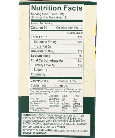 WASA Original Crispbread 5.4 OZ - Healthy, Crunchy Snack for Any Diet - Buy Online on GoSupps.com
