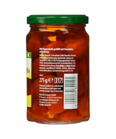 Buy Feinkost Dittmann Mini Pepperballs with Cream Cheese - 275g | Gourmet International Shipping - Buy Online on GoSupps.com
