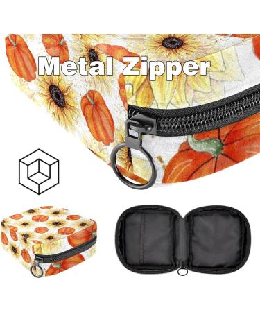 MUOOUM Menstrual Artery Bag - Zipper Women's Bond Bag for Tampons - Eco-Friendly Wood Mushroom & Leaves Design - 4.7x6.6 in - Perfect for Girls - Buy Online on GoSupps.com