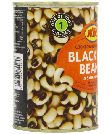 KTC Black-Eyed Beans (Canned) - Pack of 12 (400g Each) | Buy Internationally - Premium Quality Legumes - Buy Online on GoSupps.com