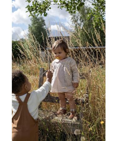 BIBS Pacifiers - Couture Collection | BPA-Free Baby Pacifier | Made in Denmark | Set of 2 Mustard Color Premium Soothers | Size 0-6 Months - Buy Online on GoSupps.com