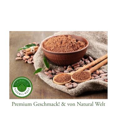 Buy Natural World Cocoa Powder 354g - 100% Natural Unsweetened Raw Cocoa from Peru for Delicious Hot Chocolate - Buy Online on GoSupps.com