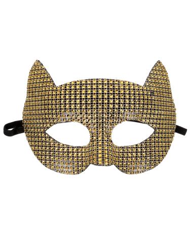 minkissy Eye Patch Eye Mask Decor Masquerade Mask Cosplay Mask for Adults Mask Prop for Women Masquerade Party Mask Animal Mask Props Female Mask European and American Blindfold Rhinestones