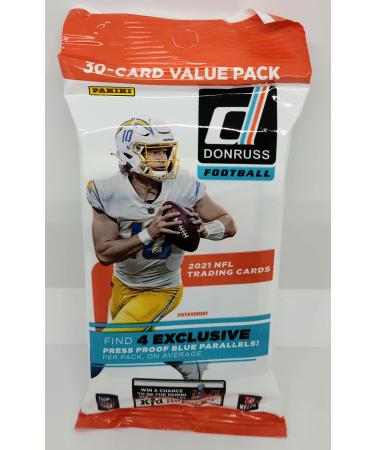 2021 Panini Donruss NFL Football 30 Card Value Cello Pack - Buy Online on GoSupps.com