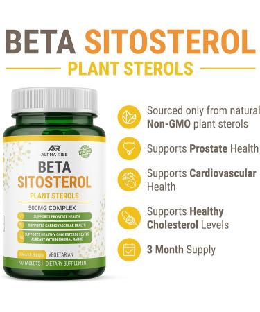 ALPHA RISE ADK 5 Vitamin Supplement + Beta Sitosterol - Natural Plant Sterols - Buy Online on GoSupps.com