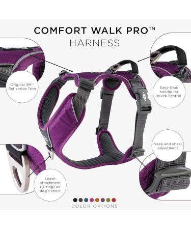 DOG Copenhagen Dog Harness V2 Comfort Walk Pro - Purple Passion XL | Premium Comfortable Dog Harness for Large Breeds - Buy Online on GoSupps.com
