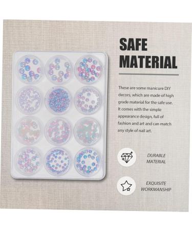 FRCOLOR 36 Boxes Nail Decoration Nail Accessories Nail Art Set Fingernail DIY Decoration Three-Dimensional Nail DIY Decoration Ornament Nail DIY Pendant Nail Art Pendant Jelly Decorate Charm - Buy Online on GoSupps.com