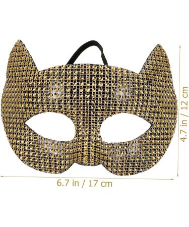 minkissy Eye Patch Eye Mask Decor Masquerade Mask Cosplay Mask for Adults Mask Prop for Women Masquerade Party Mask Animal Mask Props Female Mask European and American Blindfold Rhinestones - Buy Online on GoSupps.com