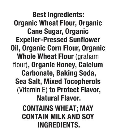 Annie's Organic Honey Baked Bunny Grahams Snacks - 7.5 oz Box (Pack of 12) | Delicious Organic Treats - Buy Online on GoSupps.com