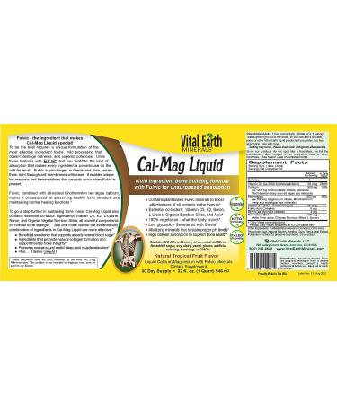 Vital Earth Minerals Keto Trio Bundle - Super Multi Liquid Vitamin, Cal-Mag Liquid, Humic Minerals - 32 fl. oz. Each - 30 Day Supply - Vegetarian Ketogenic Formula - Buy Online on GoSupps.com