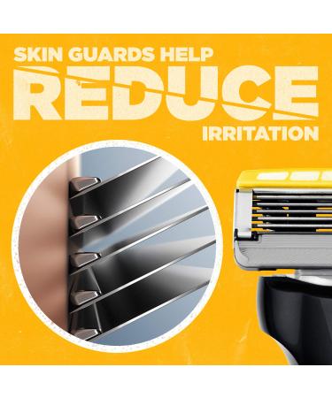 Schick Hydro 5 Sense Energize Razor Refills for Men - Pack of 4 - Buy Online on GoSupps.com