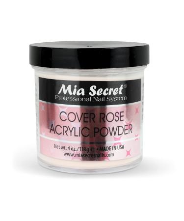 Mia Secret COVER ROSE ACRYLIC POWDER 4oz 4 Ounce (Pack of 1) ROSE