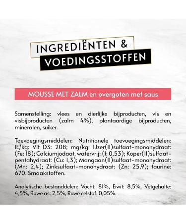 GOURMET Revelations Muslin Salmon for Cats - 6 x 57g Meal Portions | Premium Adult Cat Food | International Shipping - Buy Online on GoSupps.com