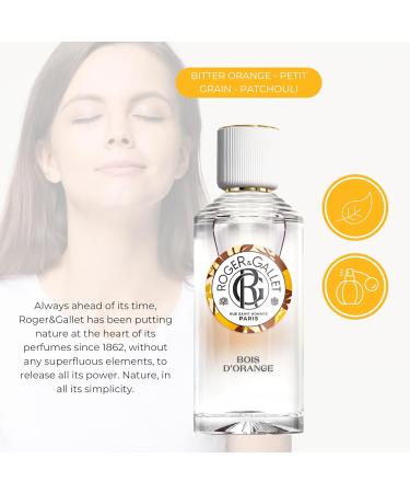 ROGER & GALLET | Fragrant Water Body Spray for Women | Bois D'Orange - Orange Wood 3.3 Oz. - Buy Online on GoSupps.com