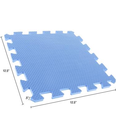 Stalwart 8-Piece Non-Toxic Interlocking Foam Flooring Tiles for Kids - Multi-Colored Play Mat for Toddlers and Babies - Buy Online on GoSupps.com