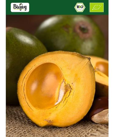 Biojoy Organic Lucuma Powder (500g) - Pure Additive-Free Pouteria Lucuma for Superfoods & Baking - Buy Online on GoSupps.com