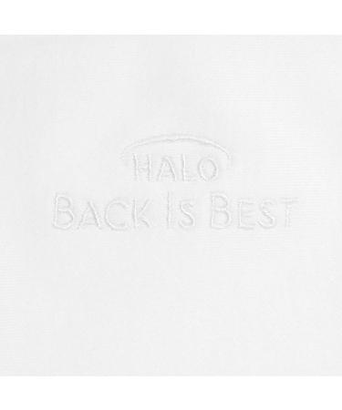 HALO Baby Sleeping Bag Swaddle | 1.5 TOG SleepSack | White 100% Cotton | Easy Zip Access | Newborn Sleep Sack | Boys & Girls 4-6 Months - Buy Online on GoSupps.com